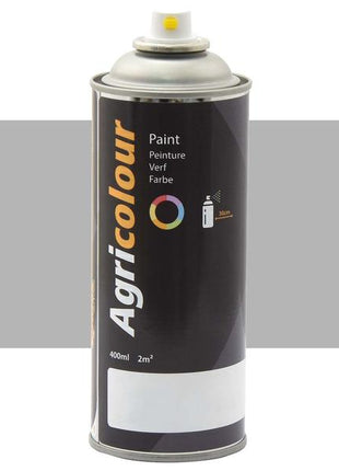 Paint - Agricolour - Silver Grey, Gloss 400ml Aerosol | Sparex Part Number: S.99607