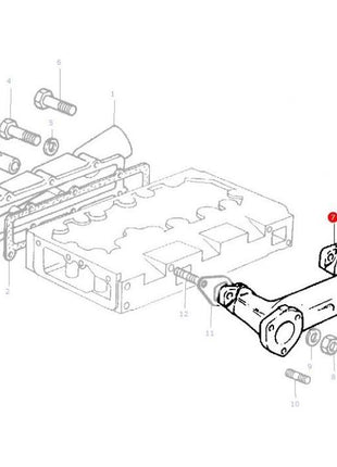 Massey Ferguson - Stud Bolt - 731866M1 - Farming Parts