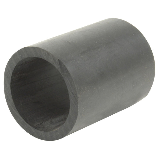 A cylindrical black plastic pipe connector, with a hollow interior viewed at an angle, resembling the Sparex Air Cleaner Hose (Part No. S.60595).
