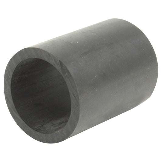 A cylindrical black plastic pipe connector, with a hollow interior viewed at an angle, resembling the Sparex Air Cleaner Hose (Part No. S.60595).