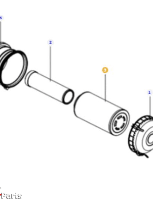 Massey Ferguson Air Filter Element - 6223618m1 | OEM | Massey Ferguson parts | Filters-Massey Ferguson-Engine & Filters,Engine Air,Farming Parts,Filters,Tractor Parts