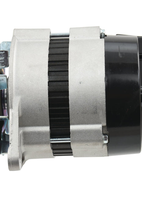 Image of the Sparex Alternator (Sparex Part No. S.50532) with a visible silver housing and black component, featuring a single groove pulley, shown on a white background.