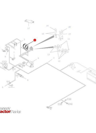 Massey Ferguson Alternator 120amp - 3907883M1 | OEM | Massey Ferguson parts | Alternators & Components-Massey Ferguson-Alternator Complete Units,Alternators & Components,Engine Electrics and Instruments,Farming Parts,Lighting & Electrical Accessories,Tractor Parts