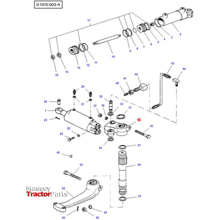 Massey Ferguson Arm - 1471699M92 | OEM | Massey Ferguson parts | Axles & Power Transmission-Massey Ferguson-2WD Parts,Axle Spindles & Components,Axles & Power Train,Farming Parts,Front Axle & Steering,Steering Arms,Tractor Parts