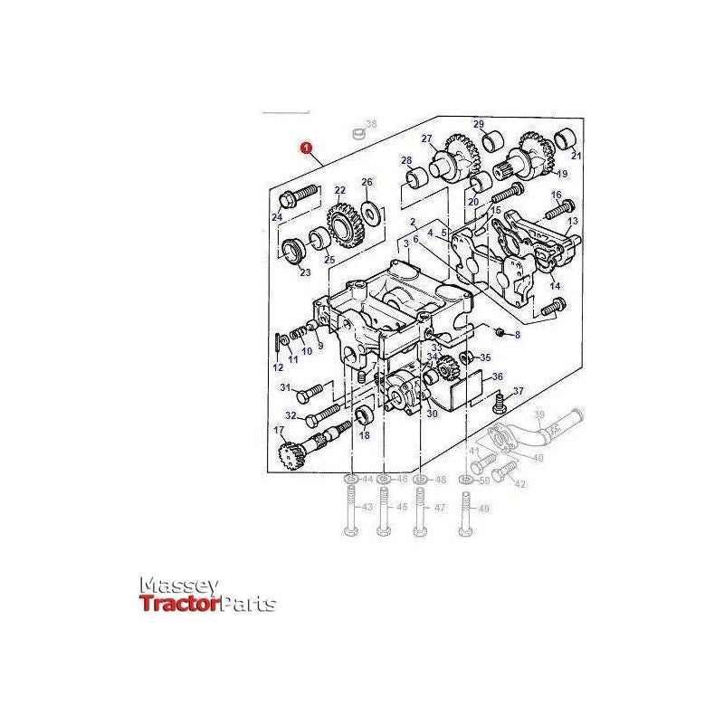 Massey Ferguson Balancer Unit - 4226918M91 | OEM | Massey Ferguson parts | Balancer Units-Massey Ferguson-Balancer Units,Engine & Filters,Engine Parts,Farming Parts,Tractor Parts