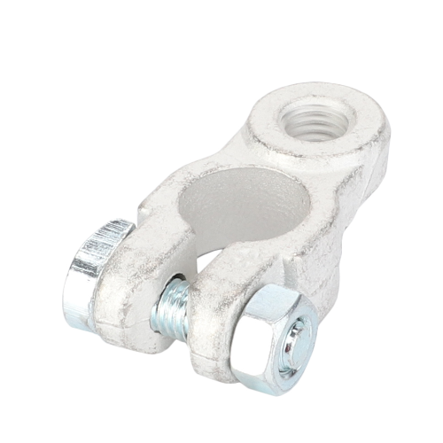 A Massey Ferguson 4276408M1 battery terminal positive from the AGCO brand is perfect for use with Massey Ferguson tractor parts.