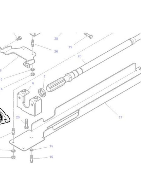 Bearing Drive Shaft - 3785179M91 - Massey Tractor Parts