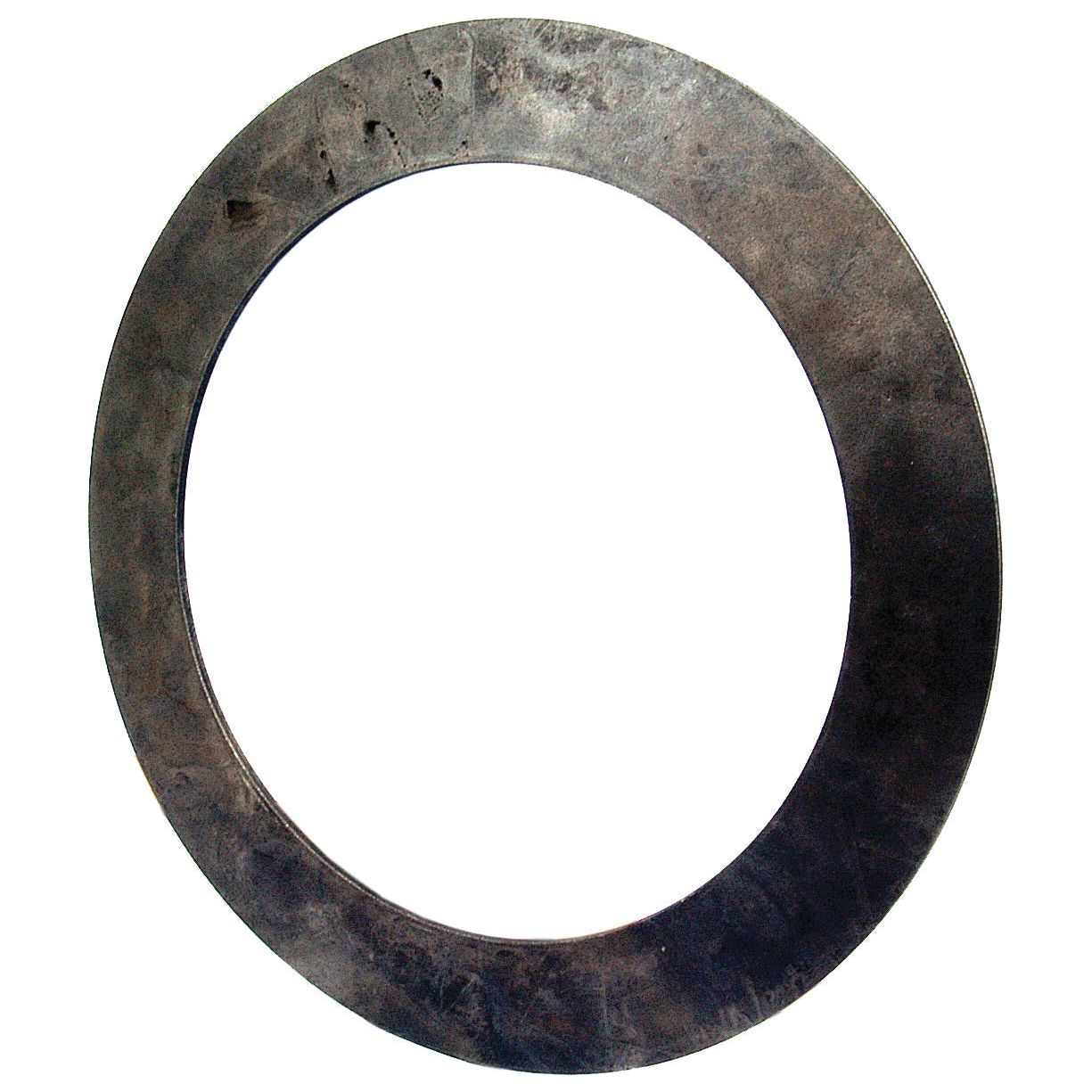 A flat, circular metal washer with a large central hole, resembling the Sparex Belleville Spring Plate (Part No. S.40708) used in Massey Ferguson tractors.