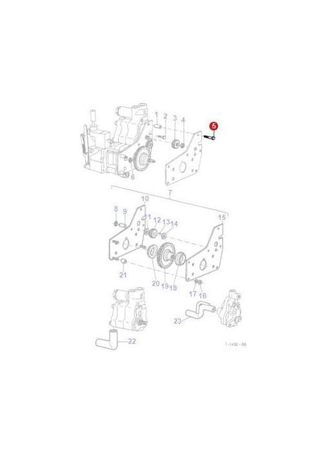 Bolt - 516259M2 - Massey Tractor Parts