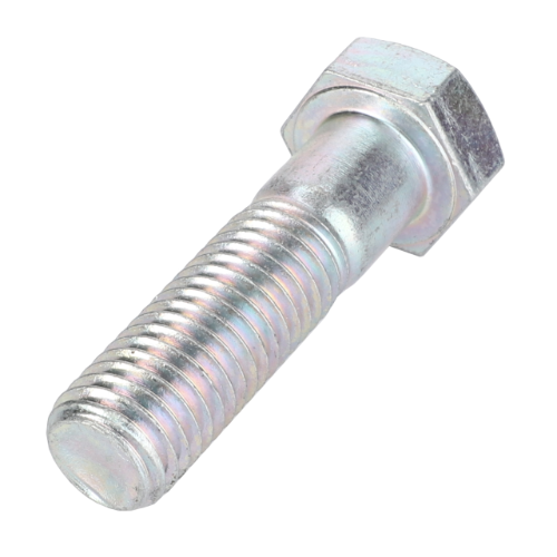 Close-up of an AGCO Massey Ferguson bolt 5/8x2.3/8" unc (part number 354286X1) with a threaded shaft.