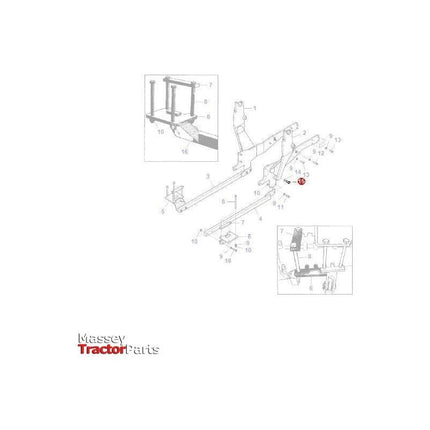 Bolt M20x50 - AL5002206 | OEM |  parts | Bolts-Massey Ferguson-Bolts,Bolts & Set Screws,Farming Parts,Hardware,Metric,Nuts,Screws & Fasteners,Towing & Fasteners,Tractor Parts,UNC,UNF,Workshop,Workshop Equipment