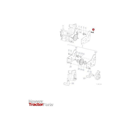 Massey Ferguson Bolt - 516259M2 | OEM | Massey Ferguson parts | Hydraulic Pumps-Massey Ferguson-Bolts,Bolts & Set Screws,Farming Parts,Hydraulic Pump Parts,Hydraulics,Metric,Nuts,Screws & Fasteners,Towing & Fasteners,Tractor Hydraulic,Tractor Parts,UNC,UNF