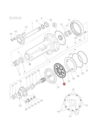 Brake Disc - 3795761M1 - 4313380M1 - Massey Tractor Parts