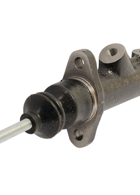 The Sparex Brake Master Cylinder (Part No. S.42264) features a threaded rod and mounting holes, making it ideal for Massey Ferguson tractors' brake or clutch systems.