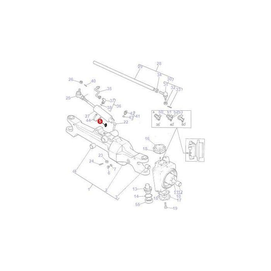 Breather - 190729M91 - Massey Tractor Parts