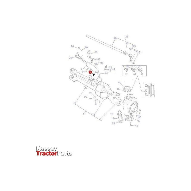 Massey Ferguson Breather - 190729M91 | OEM | Massey Ferguson parts | Axles & Power Transmission-Massey Ferguson-Farming Parts,Hydraulic Lift Components,Hydraulics,Tractor Hydraulic,Tractor Parts