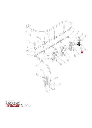 Massey Ferguson Breather Oil Recovery - 4355902M1 | OEM | Massey Ferguson parts | Tractor Spool Valves-Massey Ferguson-Breather Plugs,Caps & Plugs,Farming Parts,Hose Adaptors,Hydraulic Fluid Connectors,Hydraulics,Tractor Parts