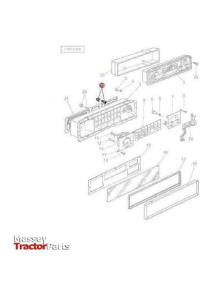 Massey Ferguson Bulb Instrument Panel - 3600463M91 | OEM | Massey Ferguson parts | Instrument Panels-Massey Ferguson-Engine Electrics and Instruments,Farming Parts,Instrument Panels,Lighting & Electrical Accessories,Tractor Parts