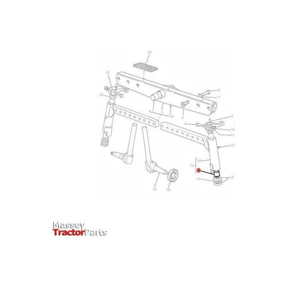 Massey Ferguson Bush - 183086M1 | OEM | Massey Ferguson parts | Axles & Power Transmission-Massey Ferguson-2WD Parts,Axle Spindles & Components,Axles & Power Train,Farming Parts,Front Axle & Steering,Spindle Repair Kits,Tractor Parts