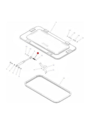 Bush Air Hatchway - 3303076M1 - Massey Tractor Parts