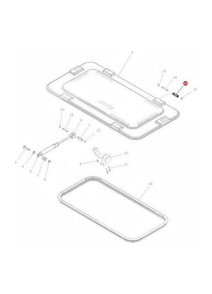 Bush Air Hatchway - 3303077M1 - Massey Tractor Parts