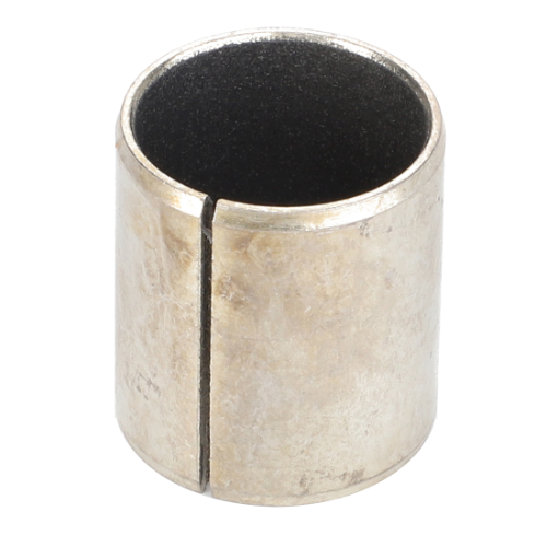 The AGCO Massey Ferguson Bush Brake Rod (Part Number 190975M1) is a cylindrical metal bushing with a vertical slot running its full height, ideal for 100 Series Massey Ferguson tractor parts.