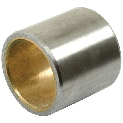 A close-up view of the 32mm Spindle Bush (Sparex Part No. S.42039) from Sparex, potentially suitable for a Massey Ferguson, featuring a smooth inner surface and a slightly textured outer surface.