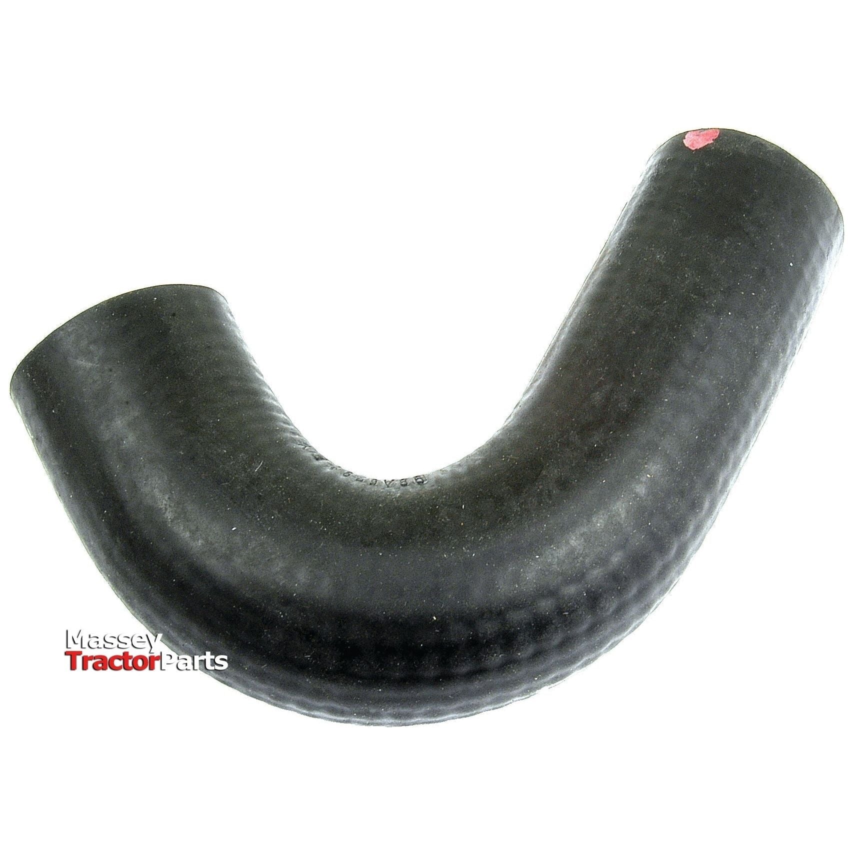 A Sparex Bypass Hose with an inner diameter of 28mm at both ends is shaped in a curved U-shape, featuring the "Massey Tractor Parts" logo on the bottom left corner, and is secured with a Sparex hose clip (Part No. S.41527).