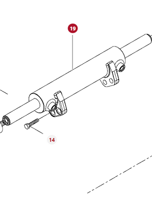 Massey Ferguson - Steering Cylinder - VA425785 - Farming Parts