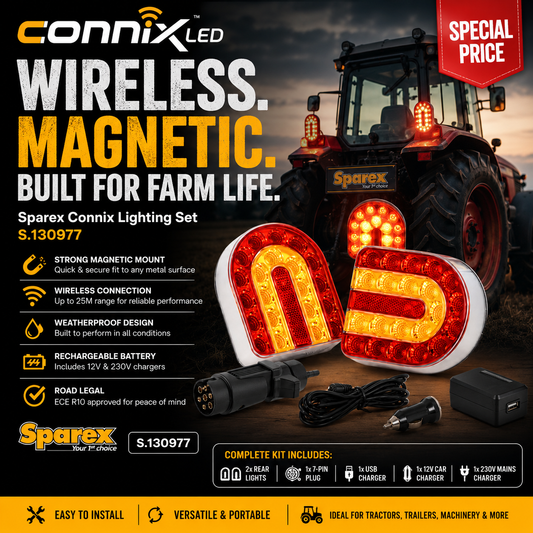 *SPECIAL PRICE* - Connix Lighting Set - Wireless, Magnetic. - Sparex Part S.130977