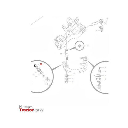 Circlip 1/2 - 70927728 - Massey Tractor Parts