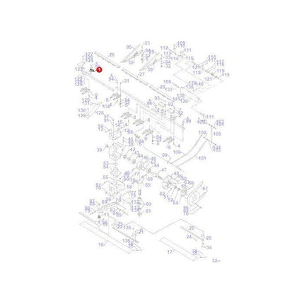 Clip - D28283934 - Massey Tractor Parts