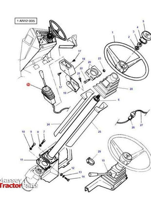 Massey Ferguson Commutator Switch - ACP0146960 | OEM | Massey Ferguson parts | Axles & Power Transmission-Massey Ferguson-Axles & Power Train,Farming Parts,Levers & Selectors,Tractor Parts,Transmission