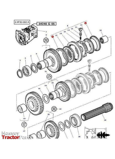 Massey Ferguson Cone - 3824417M1 | Massey Parts-Massey Ferguson-Farming Parts,Tractor Parts