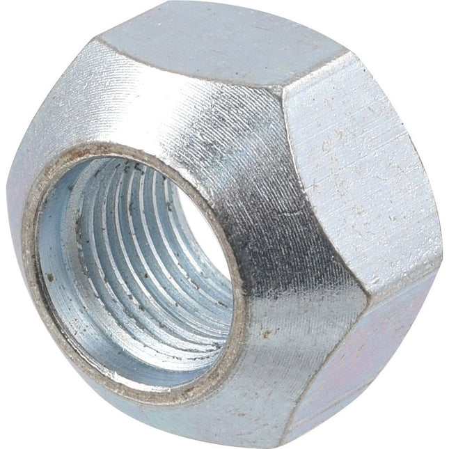 A close-up image of a Sparex Cone Wheel Nut, 5/8'' UNF (Part No. S.1754) with threading visible on the inside, typically used for standard duty applications like securing a rear wheel nut.
