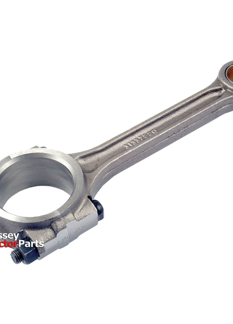 Conrod from Sparex, part number S.40358, made of durable metal with bolts and the Massey Ferguson logo prominently visible on it.