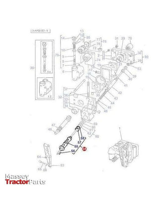 Massey Ferguson Control Valve - 1681789M91 | OEM | Massey Ferguson parts | Hydraulic Pumps-Massey Ferguson-Control,Farming Parts,Hydraulic Pressure & Relief Valves,Hydraulics,Tractor Hydraulic,Tractor Parts