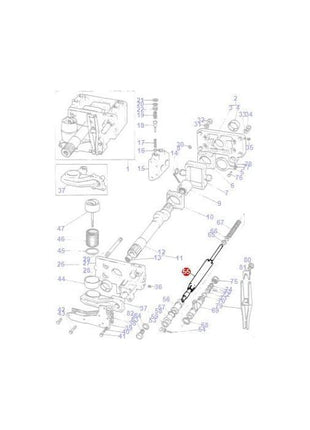 Control Valve - 897507M94 - Massey Tractor Parts