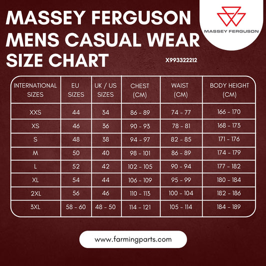 Massey Ferguson Men's Softshell Jacket – Waterproof & Fleece-Lined | X993322212