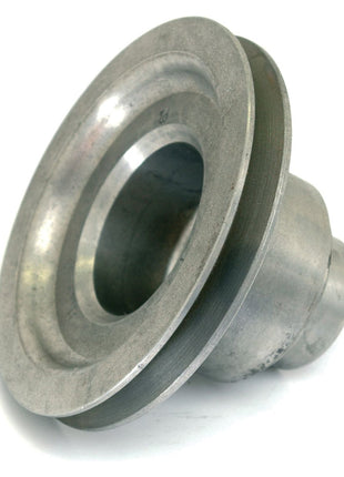 Sparex Crankshaft Pulley (Part No. S.41879) features a central hole and a flat, circular surface, making it perfect for integration with Perkins engines or Massey Ferguson crankshaft systems.

