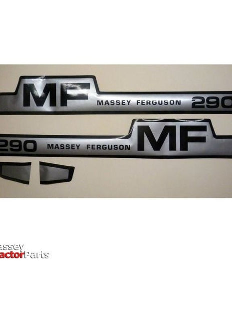 290 Decal Kit - 3406984M91 | OEM |  parts | Decals & Emblems-Massey Ferguson-Cabin & Body Panels,Decals & Emblems,Farming Parts,Tractor Body,Tractor Parts