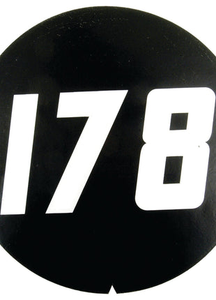 Decal - MF 178
 - S.2086 - Massey Tractor Parts