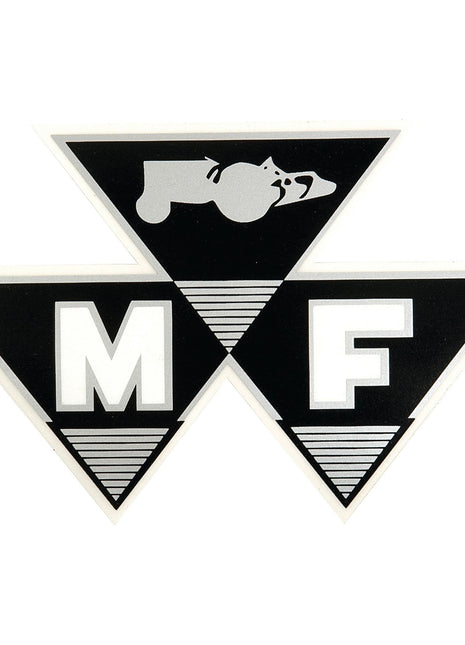 Decal-MF Triple Triangle
 - S.2090 - Massey Tractor Parts