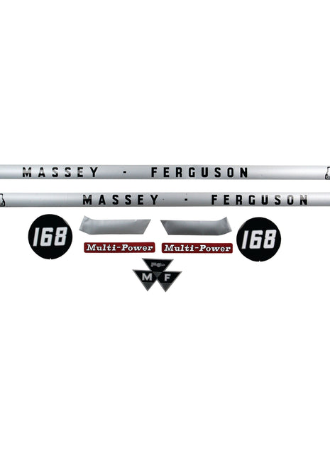 Decal Set - Massey Ferguson 168
 - S.41182 - Massey Tractor Parts