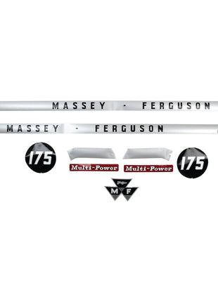 Decal Set - Massey Ferguson 175
 - S.41183 - Massey Tractor Parts
