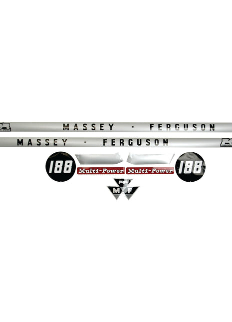 Decal Set - Massey Ferguson 188
 - S.41186 - Massey Tractor Parts