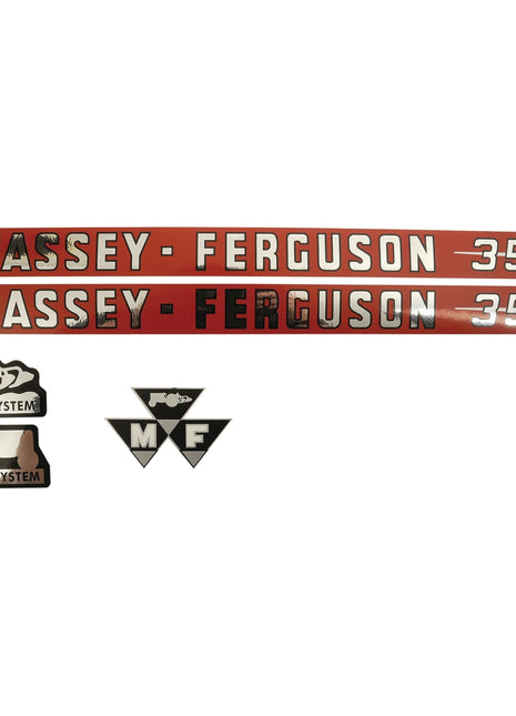 Decal Set - Massey Ferguson 35X
 - S.41178 - Massey Tractor Parts