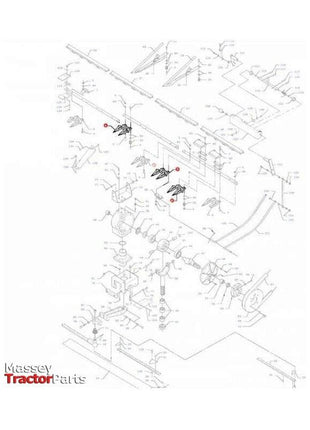 Massey Ferguson Double Finger - D44104500 | OEM | Massey Ferguson parts | Knife-Massey Ferguson-Combine,Farming Parts,Fingers\,Guards,Harvesting & Cutting,Knife,Machinery Parts,Tools,Tractor Parts,Workshop