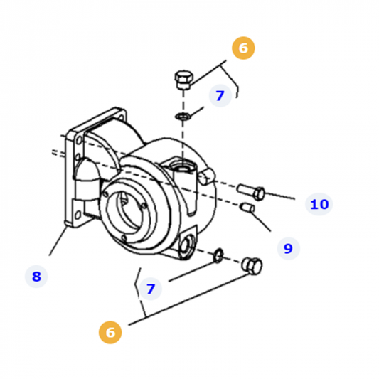 Drain Plug - 4308030M92 / 	 3583994M91 - Massey Tractor Parts