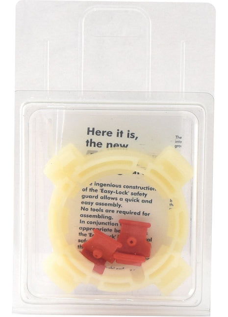 Plastic packaging containing a white and red Easylock Bearings 60/68mm Larg (Sparex Part No. S.59638) from the Sparex brand, set against a white background with partially obscured instructions.